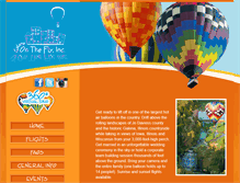 Tablet Screenshot of buyaballoonride.com